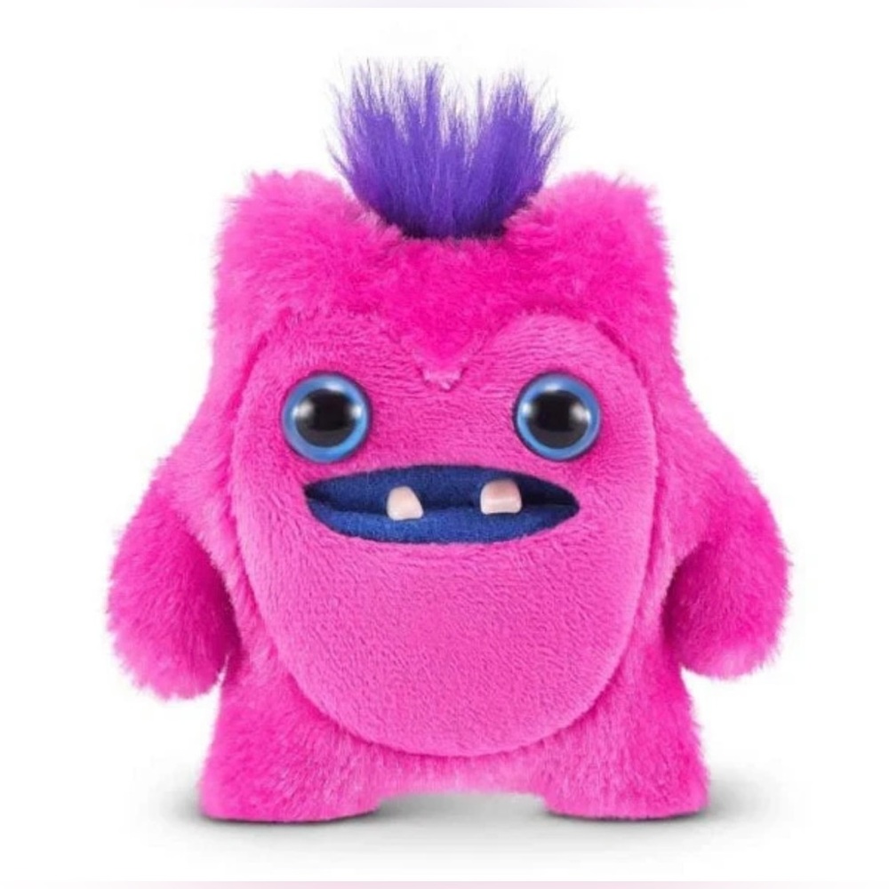 Fuggler Funny Ugly Monster Baby Fugg 3.5” Hot Pink Greedy Grinner Series 4 - NEW